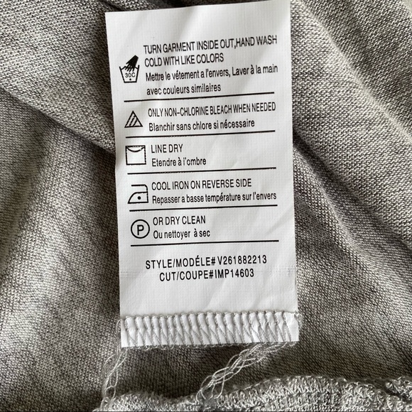 Vince Center Front Seam Oversized Dolman Blouse - Picture 14 of 14